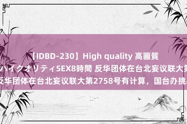 【IDBD-230】High quality 高画質で魅せます！究極のIP女優ハイクオリティSEX8